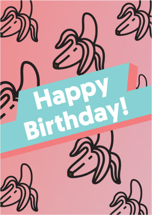Wenskaart - Happy Birthday