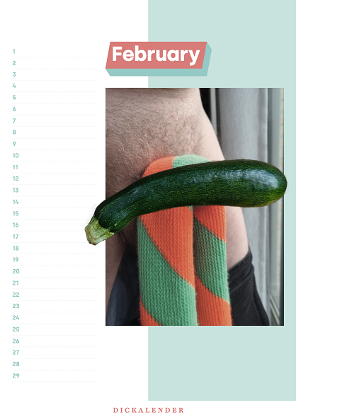 Birthday edition Dickalender